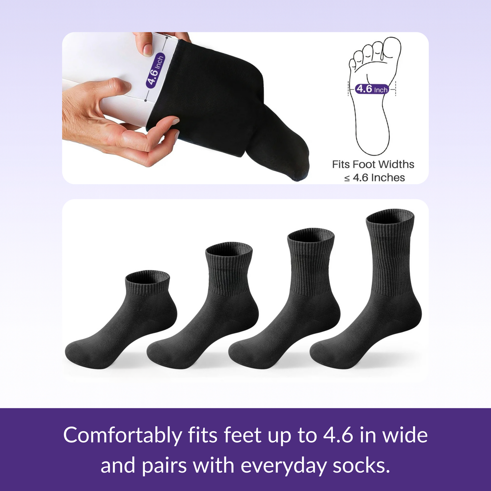AvoEase compression sock aid featuring 9.5-inch contoured shell, 31-inch adjustable cords, and medical-grade construction for compression garment independence