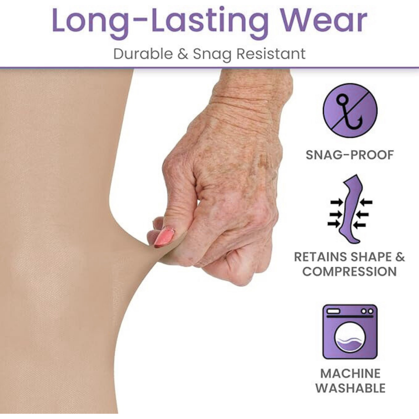AvoWraps Medical Compression Pantyhose – Graduated 15-20 mmHg