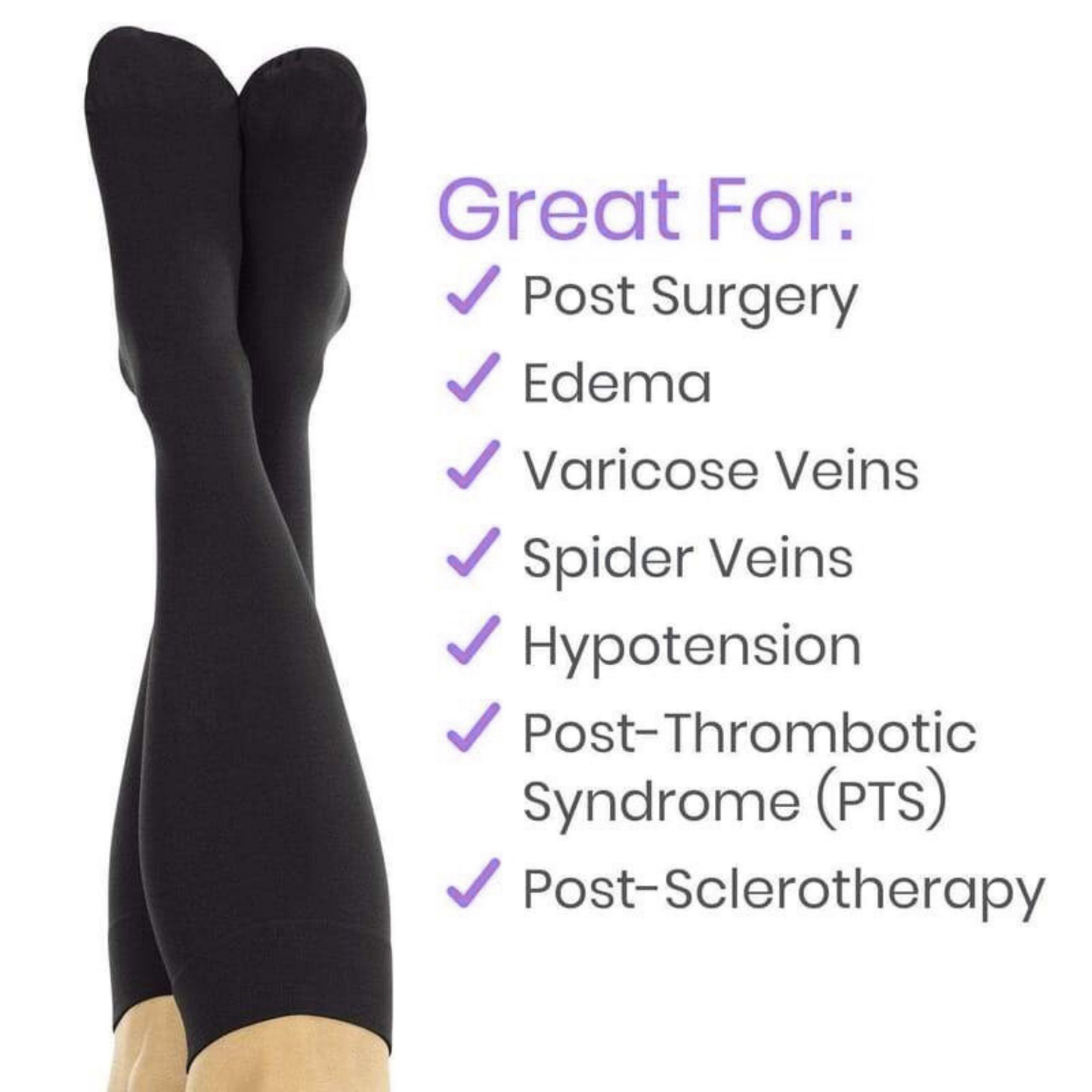 AvoWraps Compression Stockings – Everyday 15-20 mmHg Support