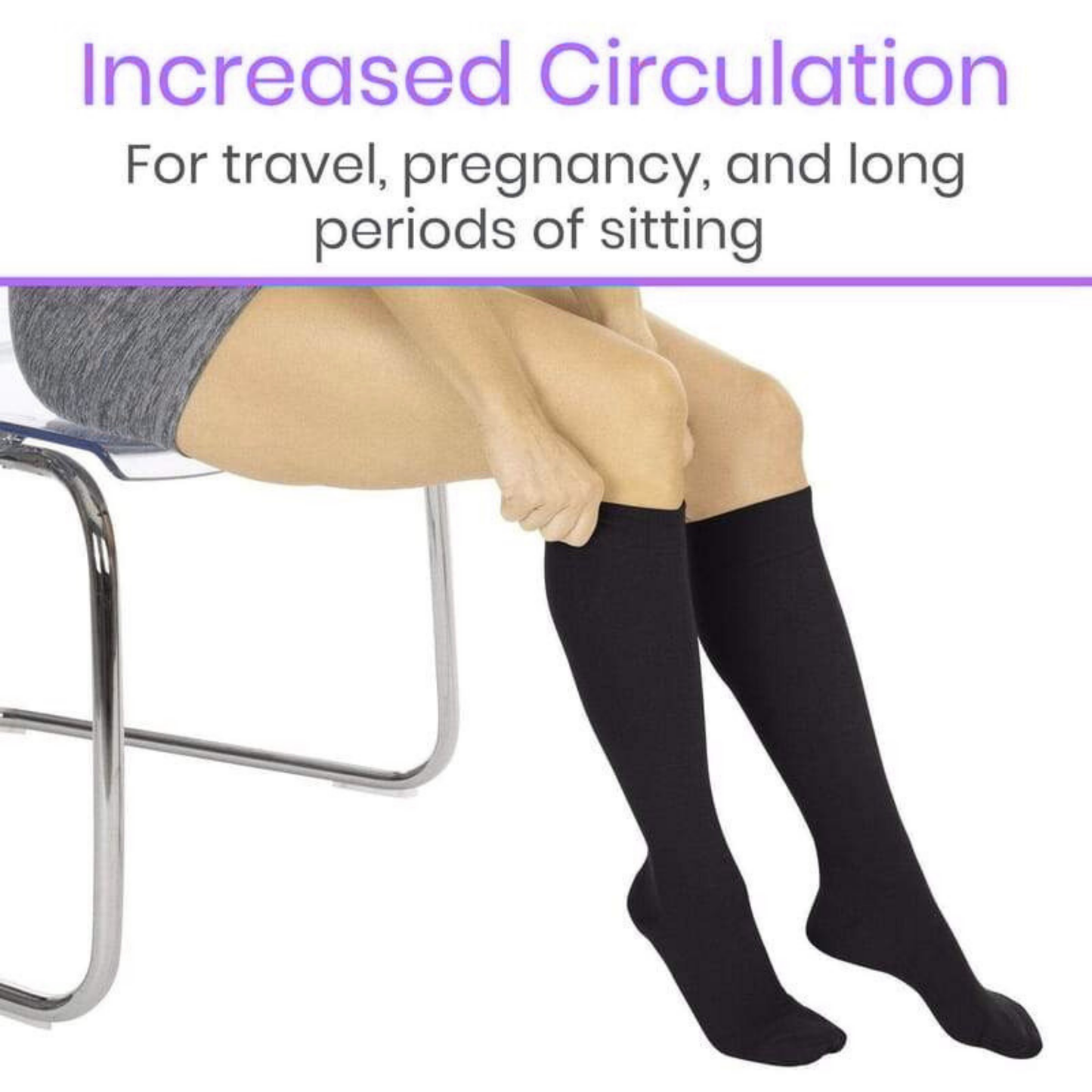 AvoWraps Compression Stockings – Everyday 15-20 mmHg Support