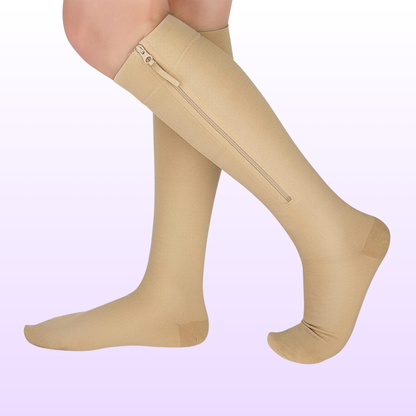 AvoWraps Zippered Compression Stockings – Easy Application 15-20 mmHg