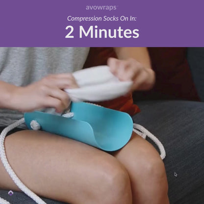 AvoEase Compression Sock Aid – Built for Therapeutic Garments